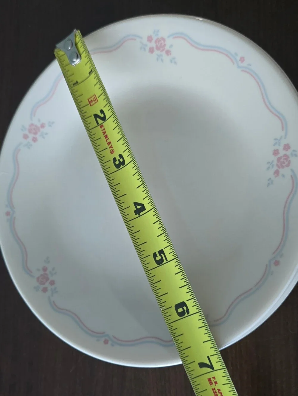 Vintage Corelle Salad Plates English Breakfast Set Of 6